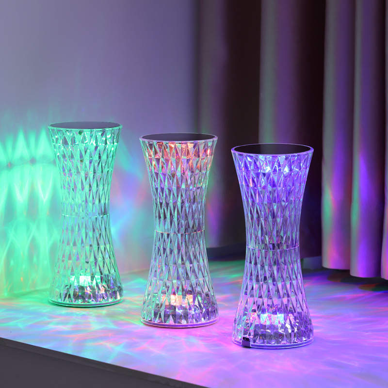 Lighting Decor Bedroom - Lámparas de Noche de Cristal para