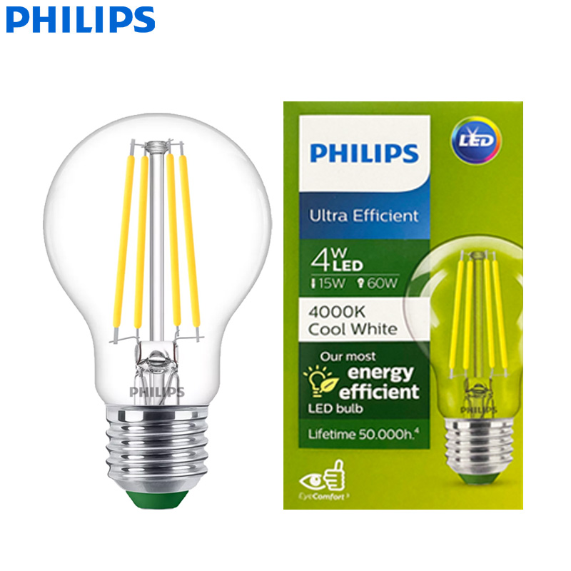 Philips Bulb Led Classic - Bombilla LED de filamento de alta