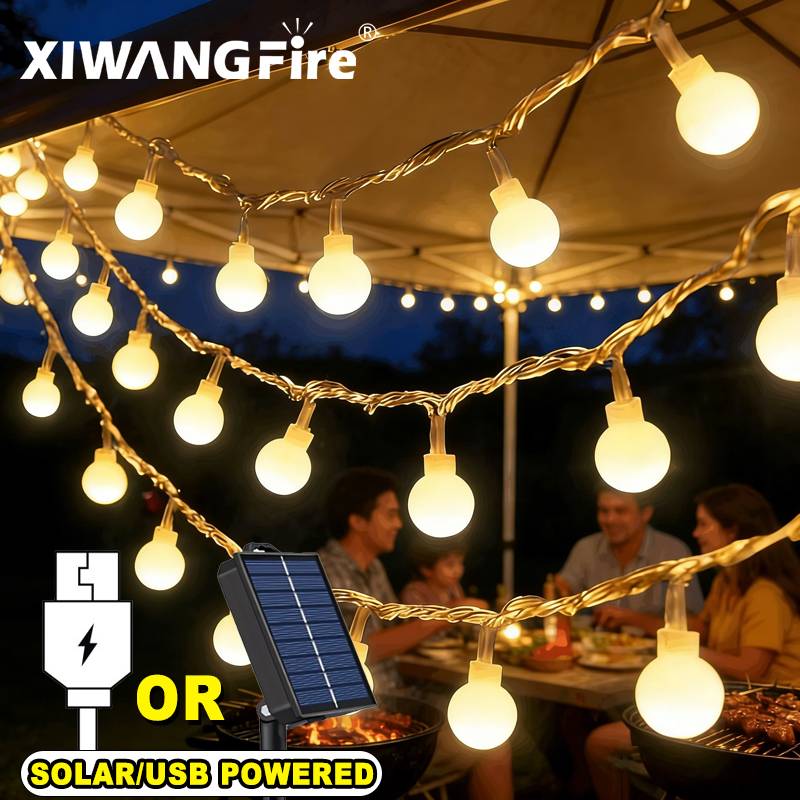 Guirnalda de Luces Solares/USB - Lighting Christmas Decor reseña y precio
