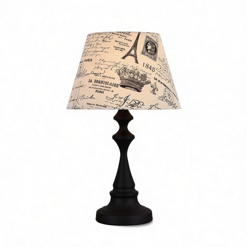Lámpara de mesa americana de e - Lighting Decor Bedroom reseña y precio
