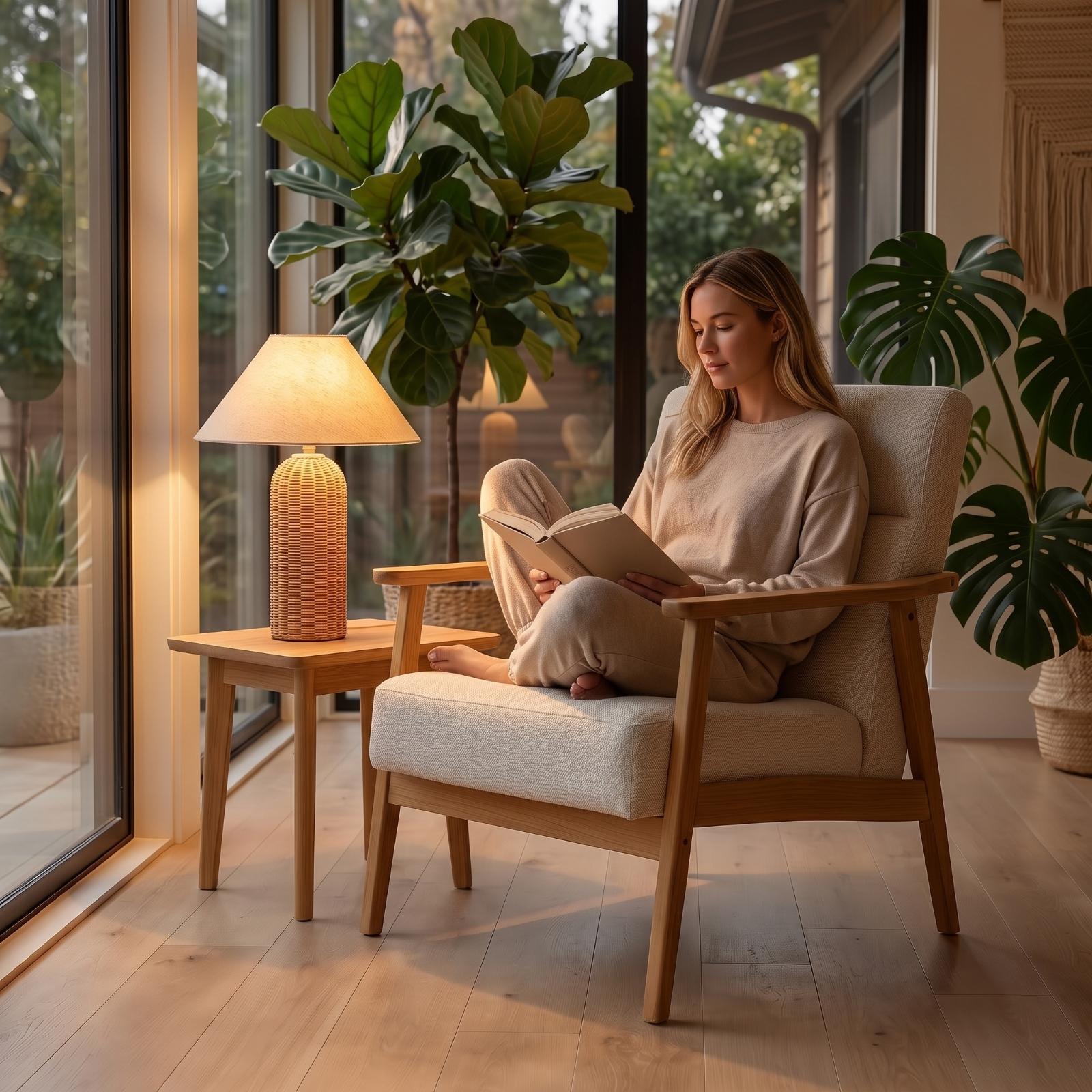 Lámpara de Noche con Base de R - Lighting Decoration Ideas reseña y precio
