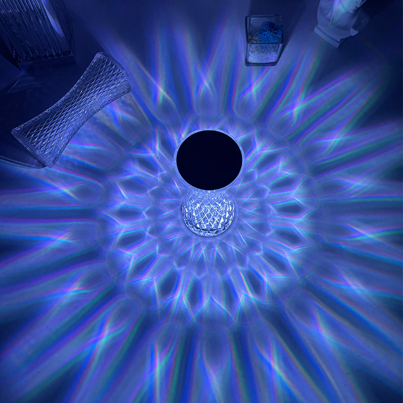 Lámparas de Noche de Cristal p - Lighting Decor Bedroom reseña y precio