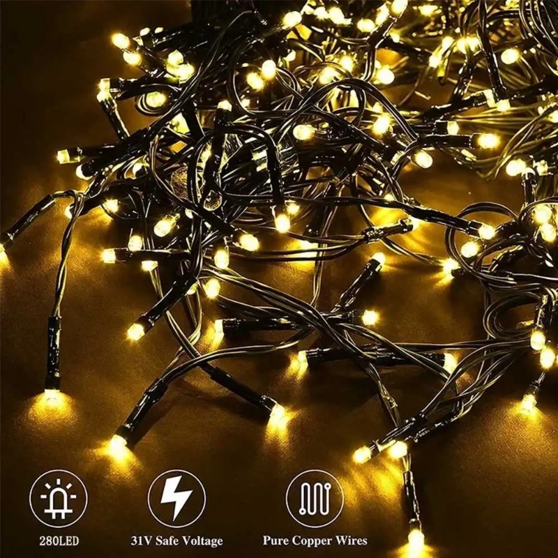 Guirnalda de Luces LED USB, Lu - Lighting Christmas Decor reseña y precio