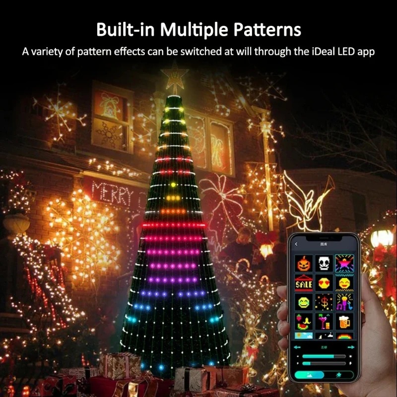 Luces de Árbol de Navidad con  - Lighting Decoration Ideas reseña y precio