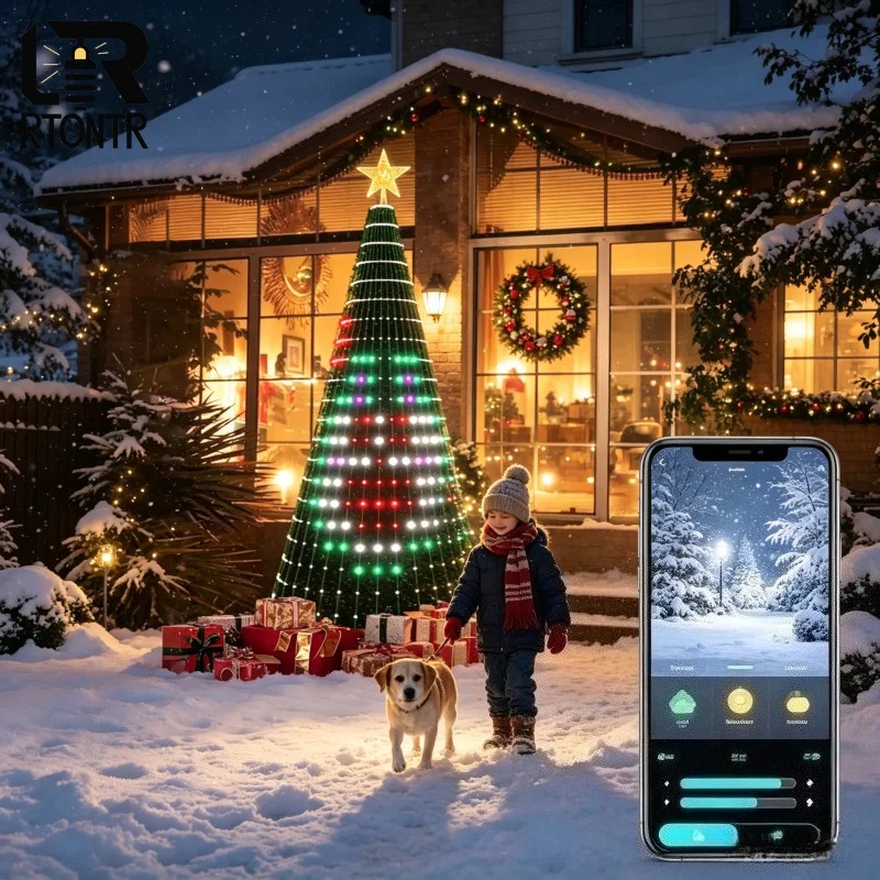 Luces de Árbol de Navidad con  - Lighting Decoration Ideas reseña y precio