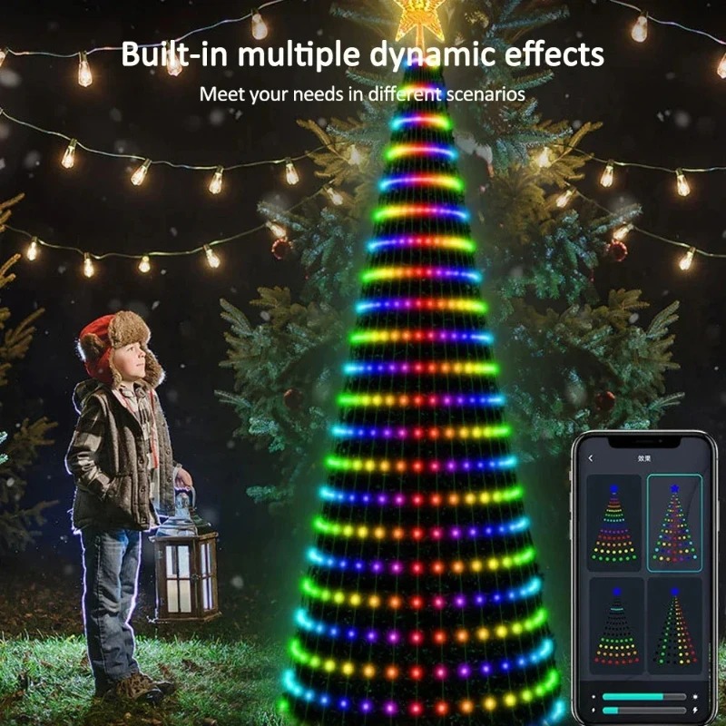 Luces de Árbol de Navidad con  - Lighting Decoration Ideas reseña y precio
