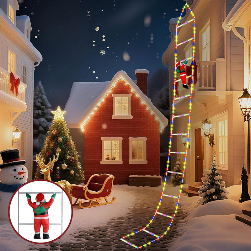 Luces LED de Navidad, Cadena d - Lighting Christmas Decor reseña y precio