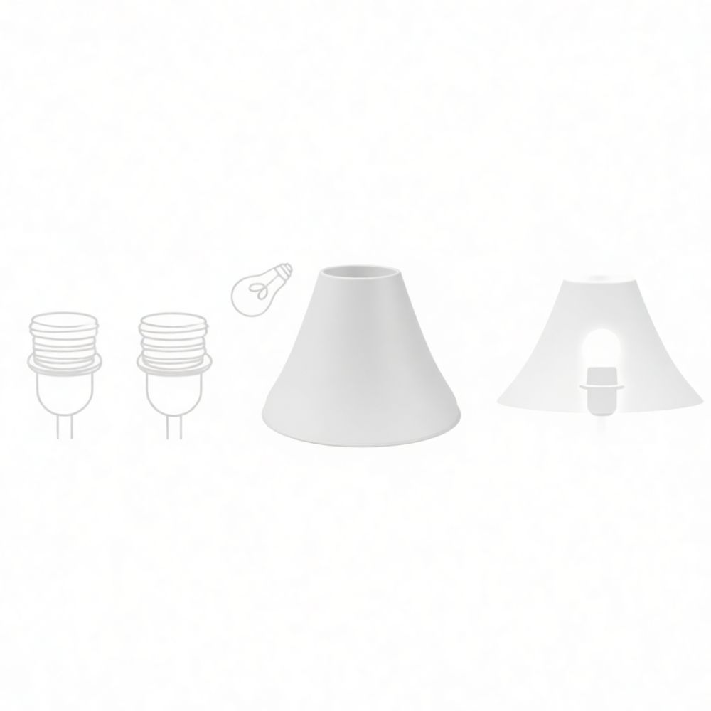 Lámpara de mesa de estilo retr - Lighting Decor Bedroom reseña y precio