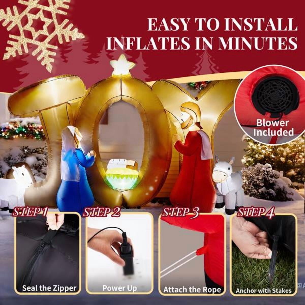 Decoración inflable navideña c - Decor Timeless Lighting reseña y precio