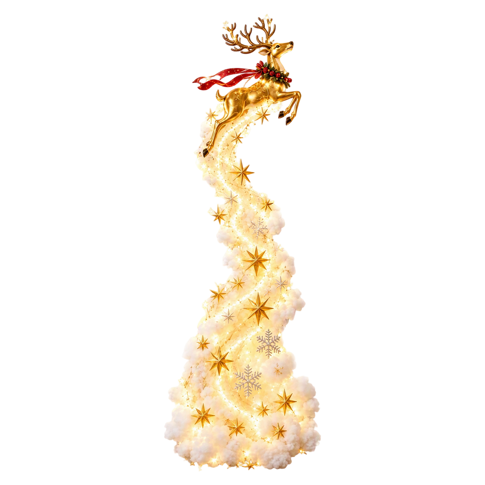Tira de luces LED navideñas de - Lighting Christmas Decor reseña y precio