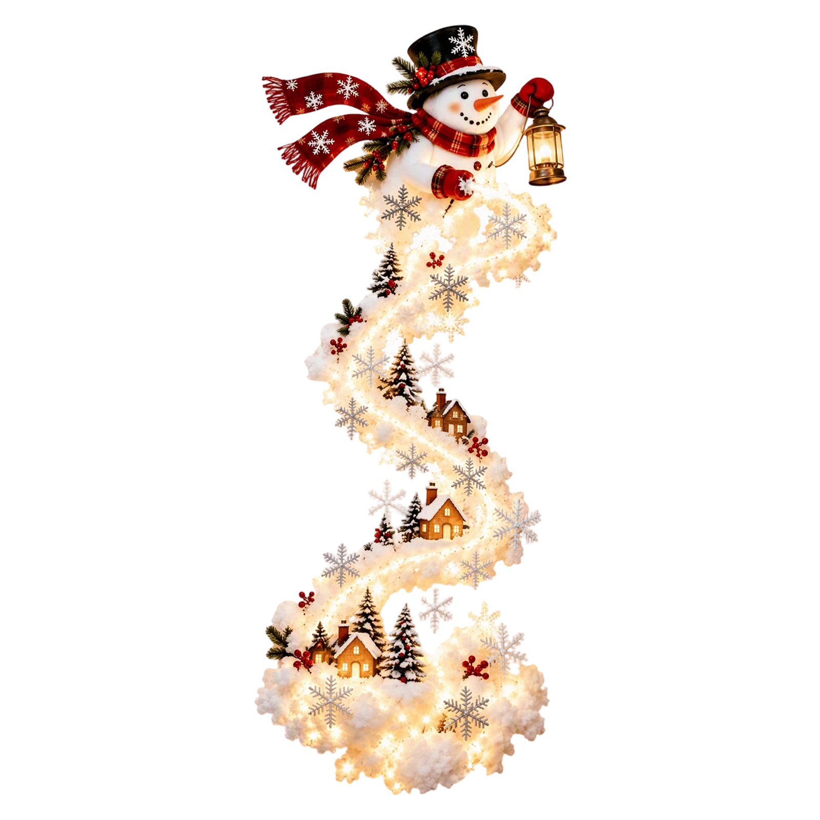 Tira de luces LED navideñas de - Lighting Christmas Decor reseña y precio